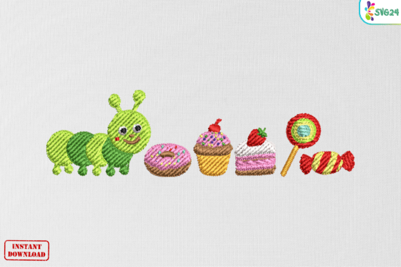 Cute Sweet Caterpillar Treats
