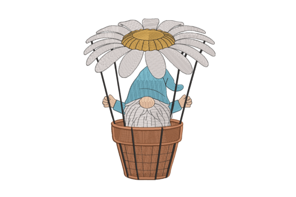 Daisy Gnome Hot Air Balloon