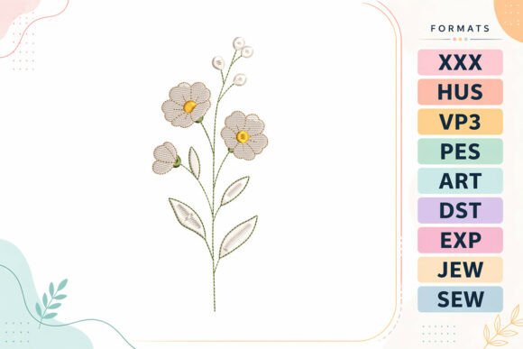 Minimal Wildflower Floral