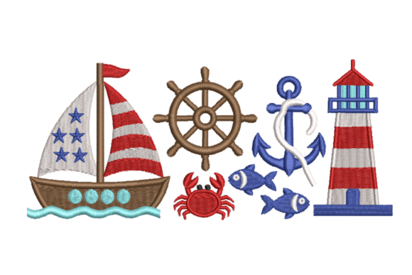 Nautical Icons Set