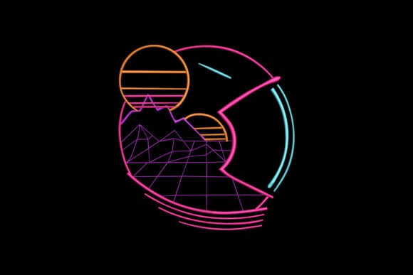 Neon Astronaut