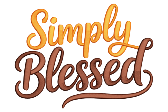 Simply Blessed Script