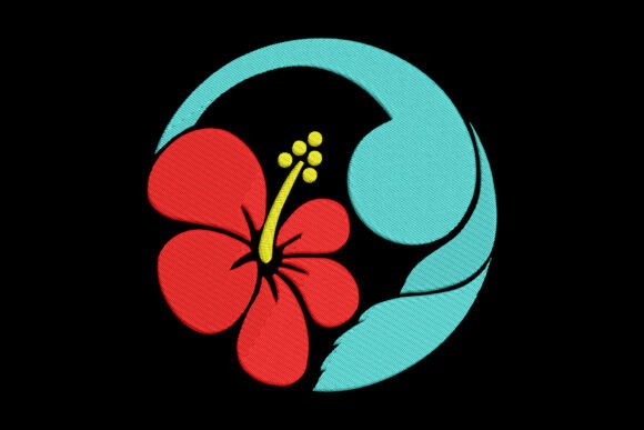 Tropical Hibiscus Flower