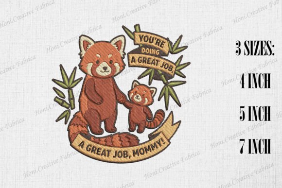 You’re Doing a Great Job Mommy Red Panda